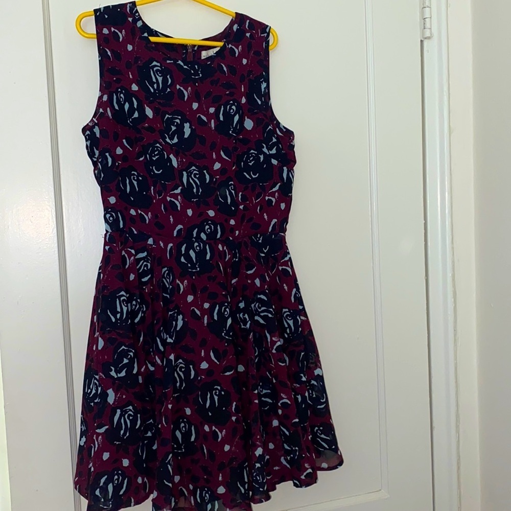 Maison Jules red wine dress size: S